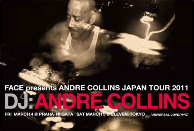 ANDRE COLLINS JAPAN TOUR 2011