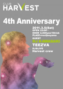 Club HARVEST 4th Anniversary