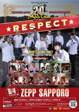 MIGHTY CROWN 20th ANNIVERSARY -RESPECT- in SAPPORO