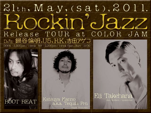 Rockin' Jazz Release tour at COLOR JAM