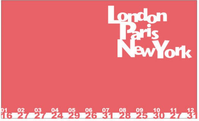 London / Paris / New York