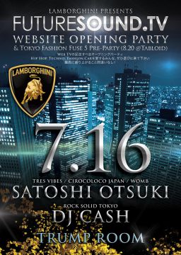 Website Opening Party w/ Satoshi Otsuki