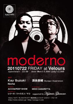 "moderno" Kay Suzuki Japan Tour Exclusive