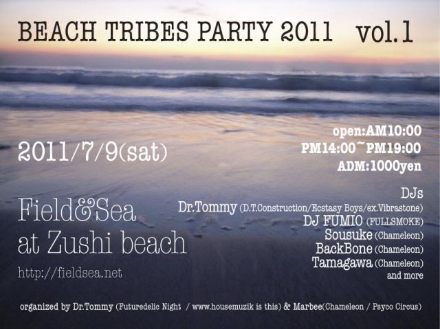 BEACH TRIBES PARTY 2011 vol.1