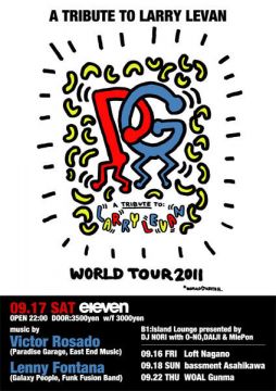 A Tribute to Larry Levan World Tour 2011