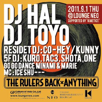 The Rulers Back × ANYTHING 