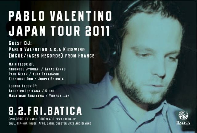 Pablo Valentino Japan Tour 2011