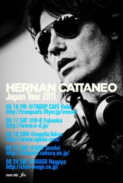 Hernan Cattaneo Japan Tour 2011