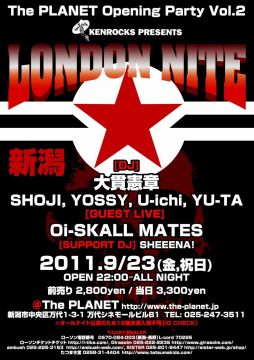 LONDON NITE in NIIGATA