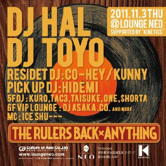 The Rulers Back × ANYTHING 