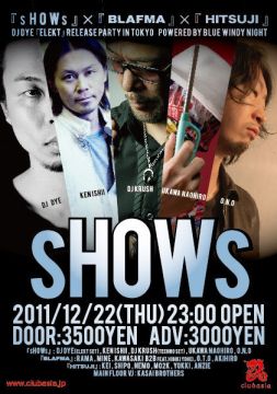 sHOWs × BLAFMA × HITSUJI