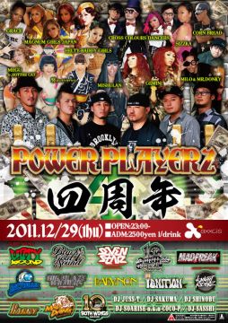 POWER PLAYERZ 4周年