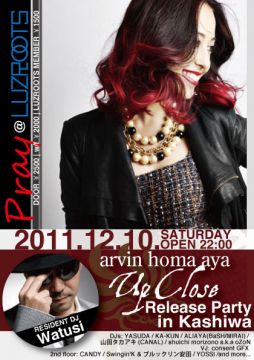 『pray』　arvin homa aya New Album ～Up Close～ Release Party