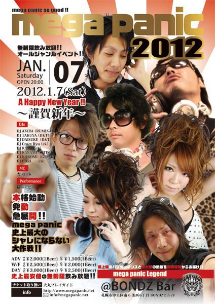 mega panic 2012