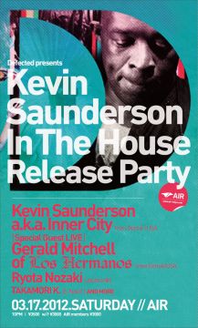 Kevin Saunderson In The House Release Party