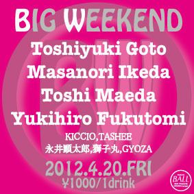 BIG WEEKEND!!!