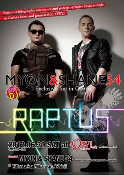 Raptus - Myon & Shane 54 Exclusive Set in Osaka-