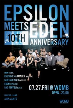 EPSILON MEETS EDEN 10th ANNIVERSARY