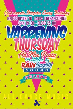 HAPPENING THURSDAY