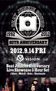 The Beat Junkies 20 Year Anniversary Japan Tour