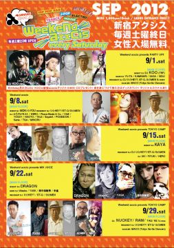 weekend axxcis presents PARTY UP!!