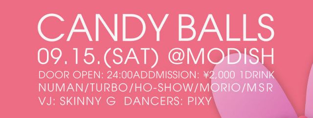 CANDY BALLS×TECHRIDERS