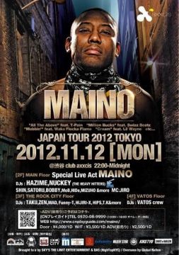 MAINO JAPAN TOUR 2012 TOKYO