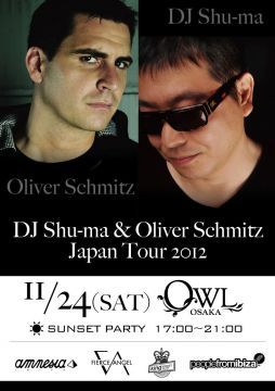 DJ Shu-ma & Oliver Schmitz Japan Tour 2012