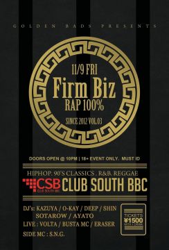FIRM BIZ -RAP 100%- vol.3