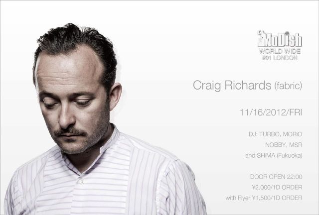 MoDish World Wide #01 London  feat. CRAIG RICHARDS (Fabric London)