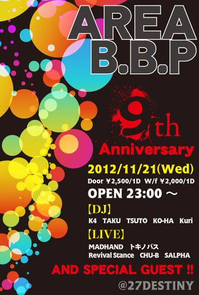 AREA B.B.P / 11.21 WED