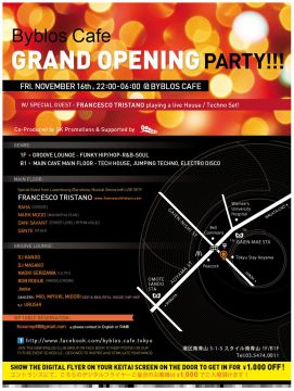 BYBLOS CAFE GRAND OPENING PARTY