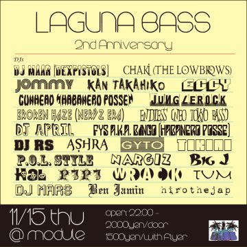 LAGUNA BASS 2nd ANNIVERSARY