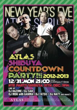 2012 to 2013 ATLAS COUNTDOWN PARTY!!!