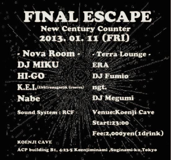 FINAL ESCAPE - New Century Counter
