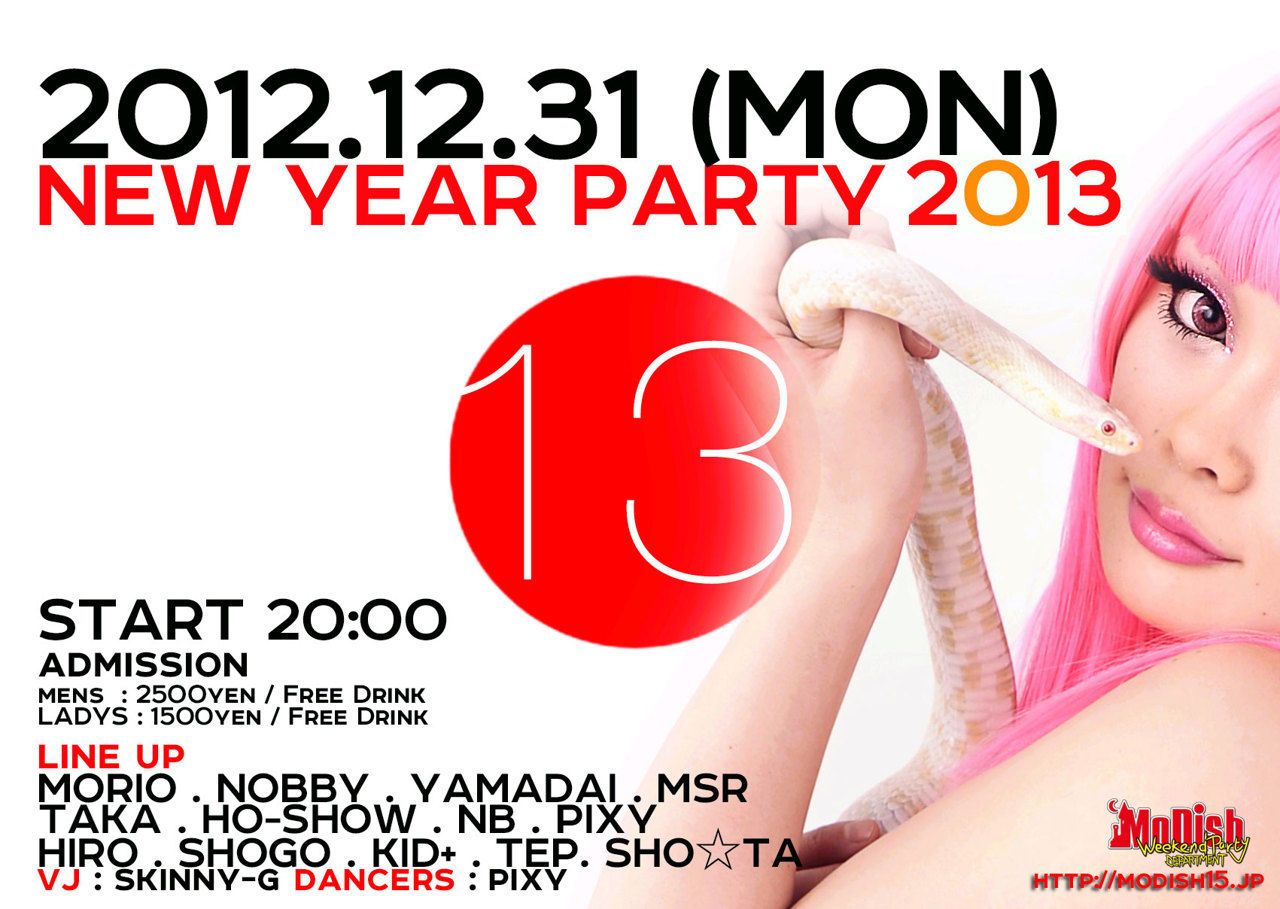 MoDish New Year Party 2012-2013