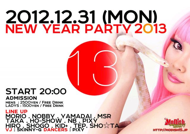 MoDish New Year Party 2012-2013