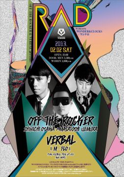 OFF THE ROCKER & VERBAL present RAD