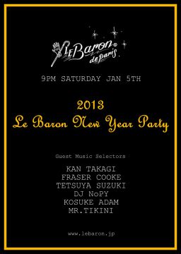 2013 Le Baron New Year Party