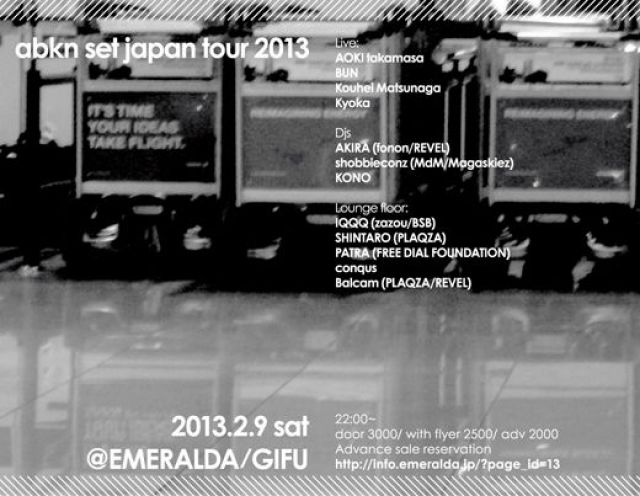 abkn set japan tour 2013