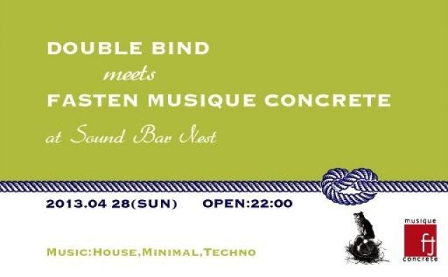 Double bind meets Fasten Musique Concrete