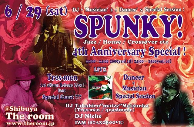 2013,6/29 SPUNKY! @ Shibuya the room