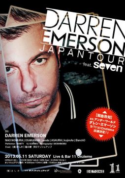 DARREN EMERSON JAPAN TOUR feat. seven