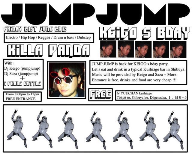 JUMP  JUMP X KEIGO S BDAY