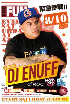 THE FUN -DJ ENUFF ASIA TOUR 2013 in OSAKA JAPAN-