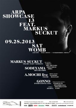 ARPA SHOWCASE 13 feat. MARKUS SUCKUT (FIGURE)