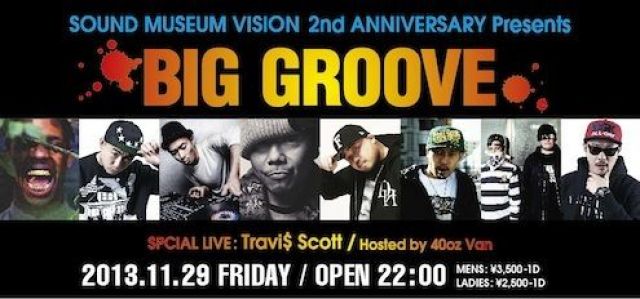 SOUND MUSEUM VISION 2nd ANNIVERSARY presents "BIG GROOVE" ANARCHY FREE ALBUM "DGKA" RELEASE LIVE 