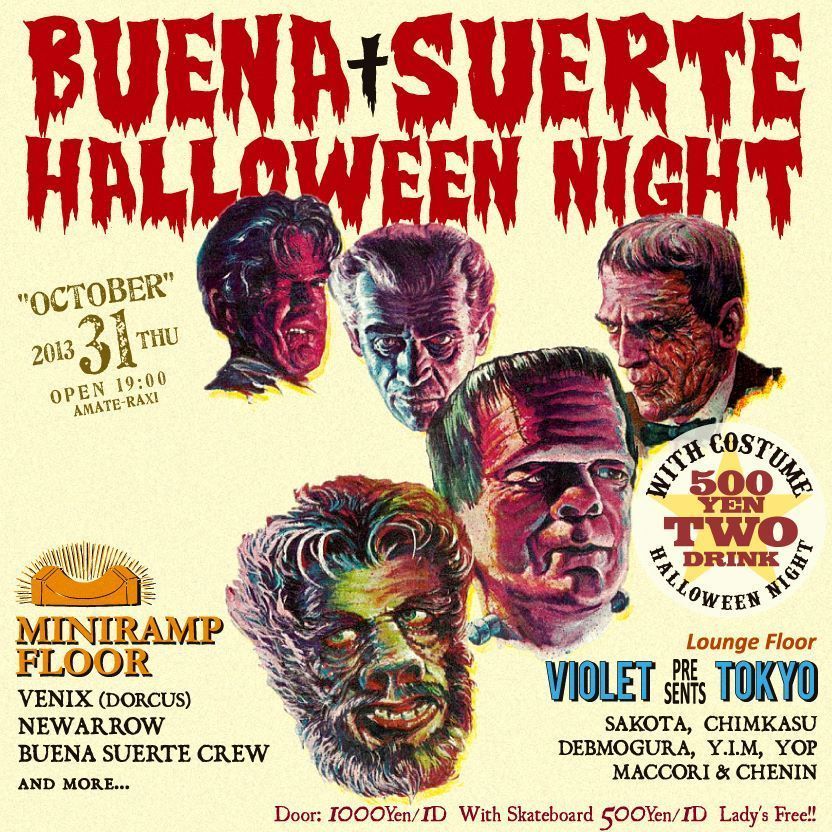 BUENA SUERTE HALLOWEEN NIGHT 
