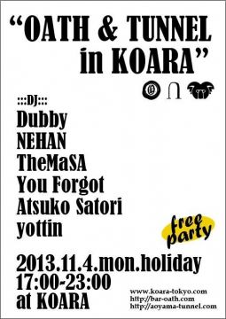 OATH & TUNNEL in KOARA