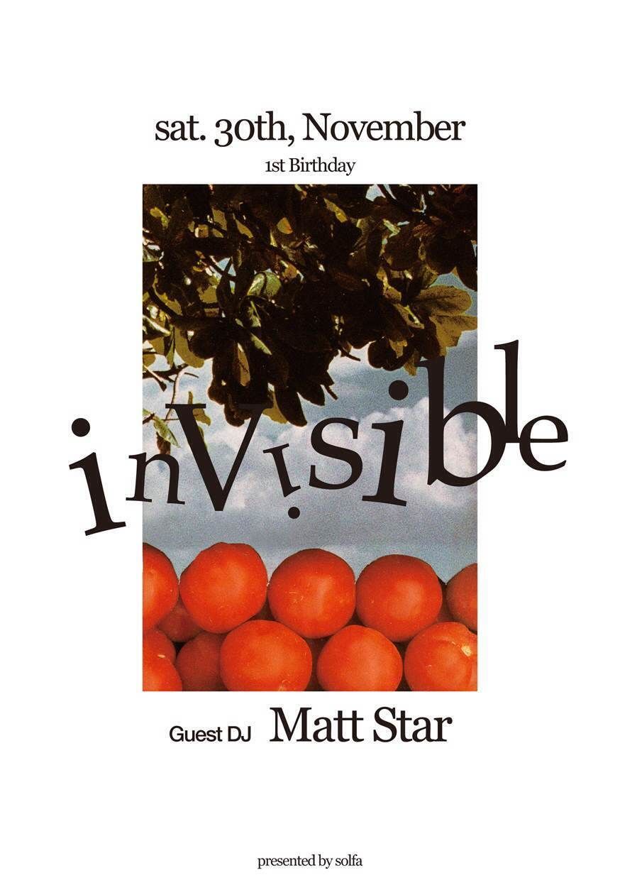 invisible -1st birthday-